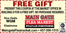 Special Coupon Offer for Maingate Flea Market - Kissimmee